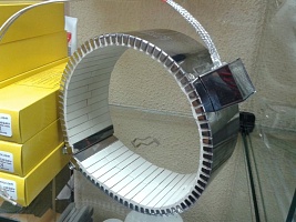 Žiedinis kaitinimo keramikinis elementas