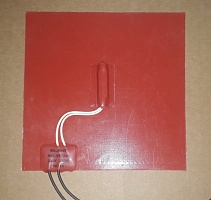 Silikoninis šildytuvas su termo jungikliu